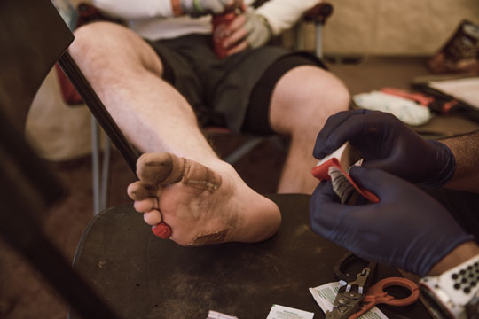 Highs and lows of running a 256 mile race, with Wes Plate